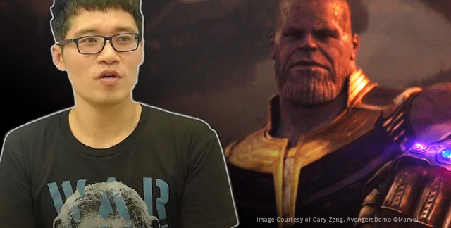 復仇者聯盟動畫師Gary Zeng 分享