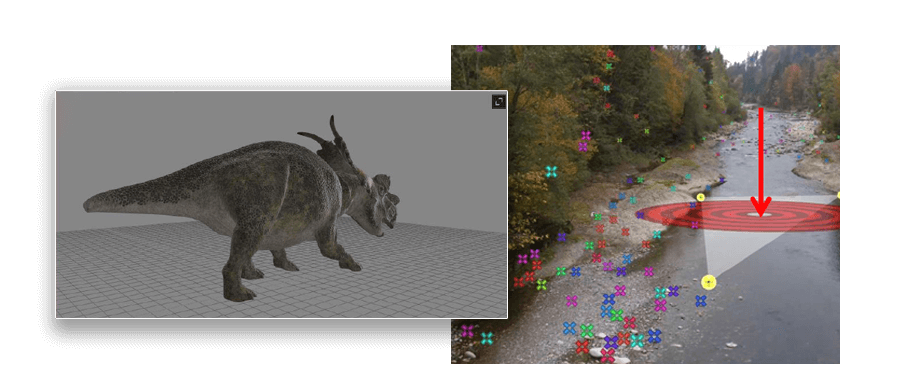 運用參考資料板進行場景線稿練習